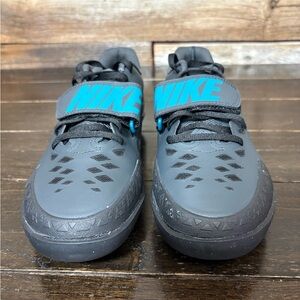 Nike Zoom SD 4 Black Green Track Throwing Shoes Men's Size 7.5